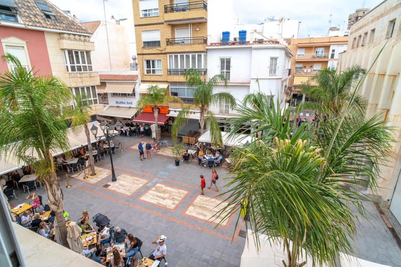 Acogedor Apartamento Centro Ciudad, 1M Playa, Terraza Appartement Fuengirola Buitenkant foto